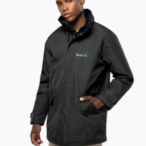 Parka doublure matelassée NOIR
